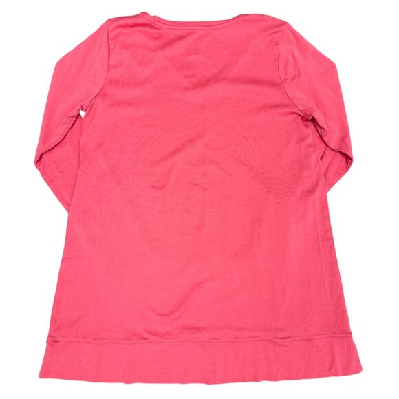 Women's J. JILL Perfect Pima‎ Cotton V Neck Tunic- Size Medium - Picture 3 of 8